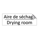 Aire de séchage - Drying room