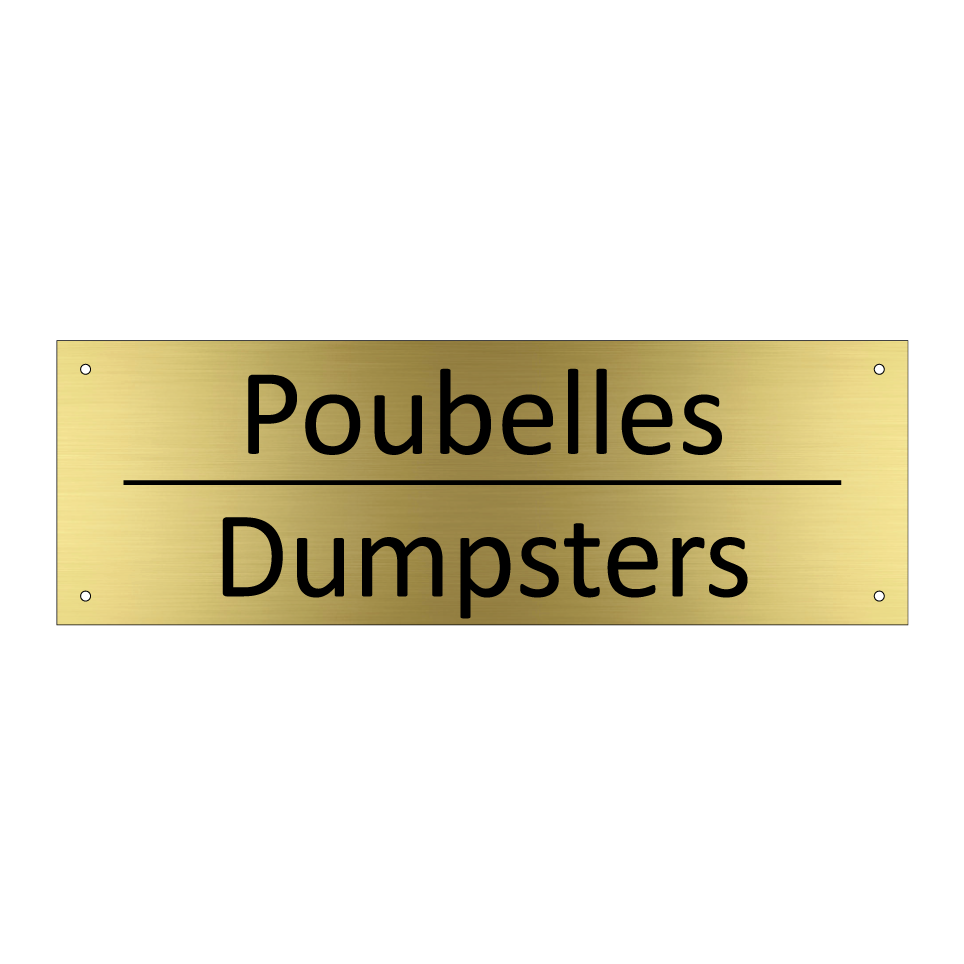 Poubelles - Dumpsters
