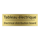 Tableau électrique - Electrical distribution board