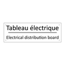 Tableau électrique - Electrical distribution board