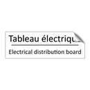 Tableau électrique - Electrical distribution board