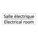 Salle électrique - Electrical room