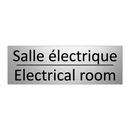 Salle électrique - Electrical room