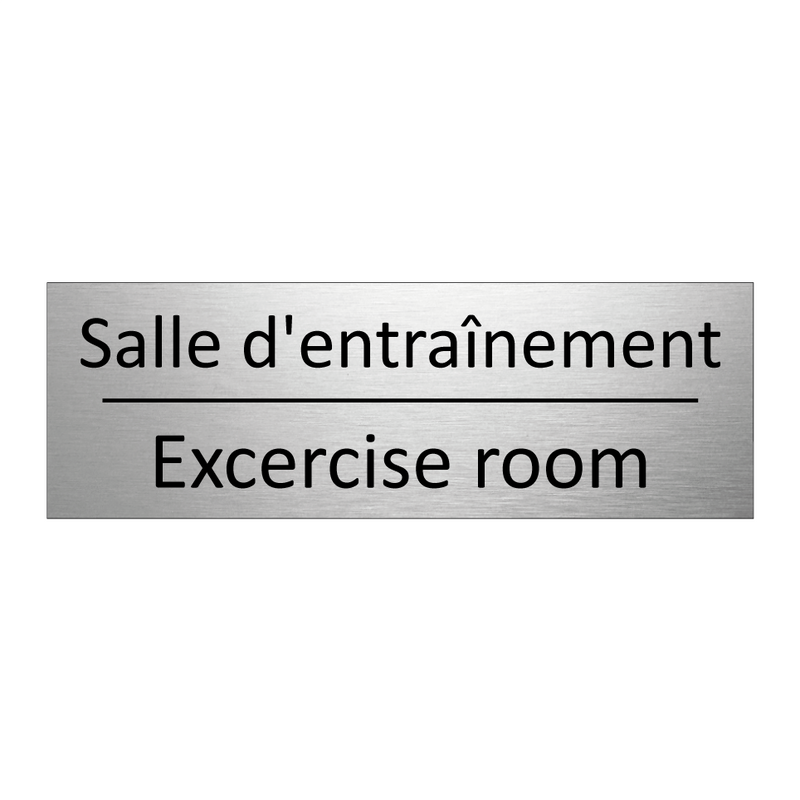 Salle d'entraînement - Excercise room