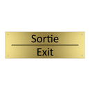Sortie - Exit