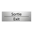 Sortie - Exit