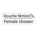 Douche féminine - Female shower