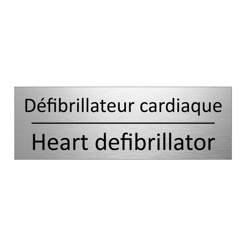 Défibrillateur cardiaque - Heart defibrillator