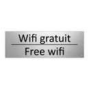 Wifi gratuit - Free wifi