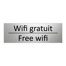 Wifi gratuit - Free wifi