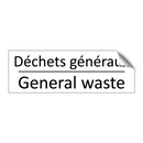 Déchets généraux - General waste