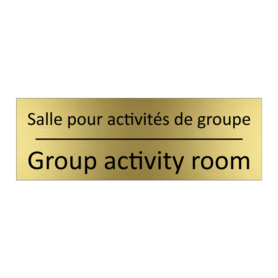 Salle pour activités de groupe - Group activity room