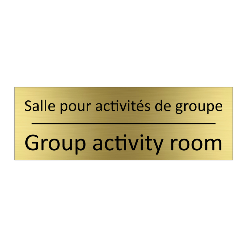 Salle pour activités de groupe - Group activity room