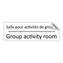 Salle pour activités de groupe - Group activity room