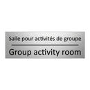 Salle pour activités de groupe - Group activity room