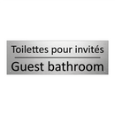 Toilettes pour invités - Guest bathroom