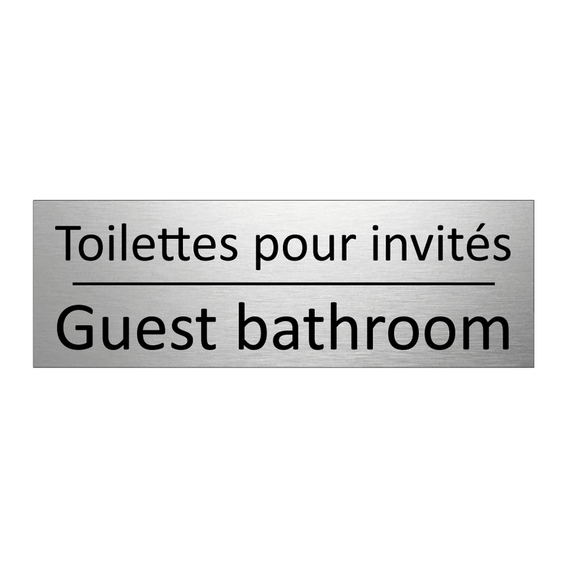 Toilettes pour invités - Guest bathroom