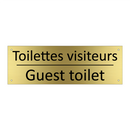 Toilettes visiteurs - Guest toilet