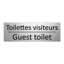 Toilettes visiteurs - Guest toilet