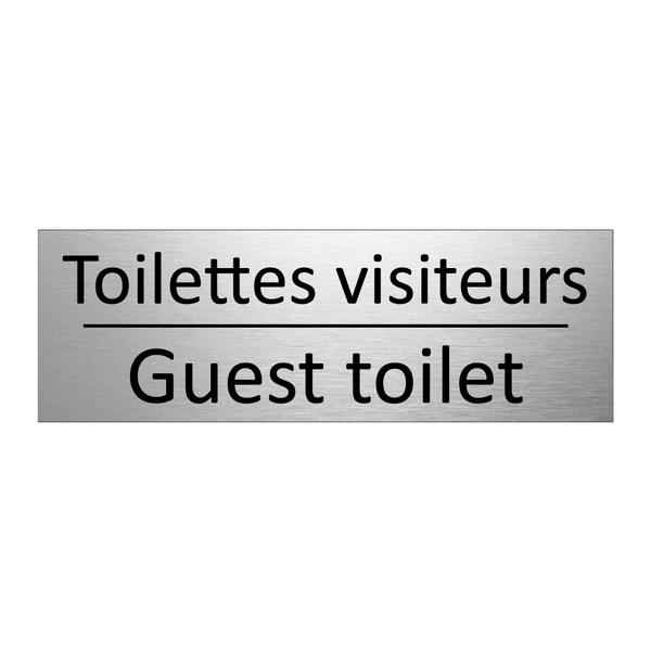 Toilettes visiteurs - Guest toilet