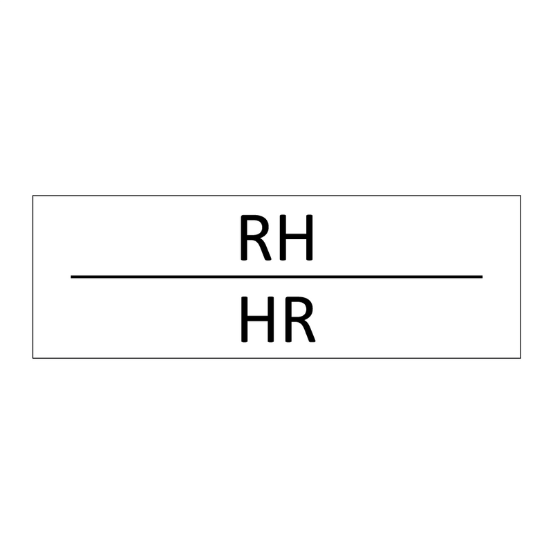 RH - HR