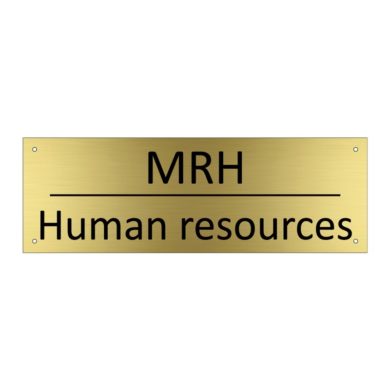 MRH - Human resources