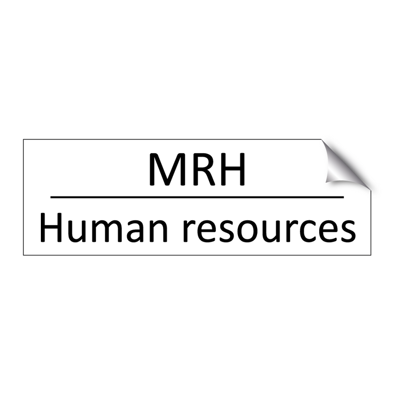MRH - Human resources