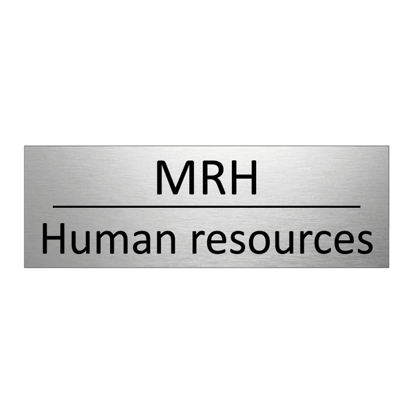 MRH - Human resources