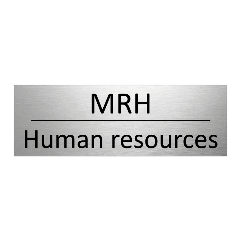 MRH - Human resources