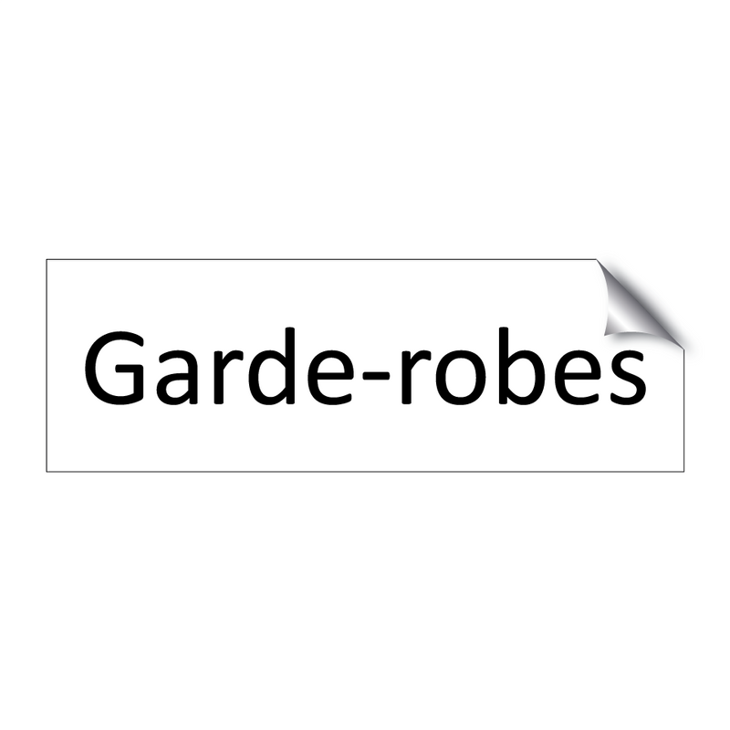 Garde-robes & Garde-robes & Garde-robes