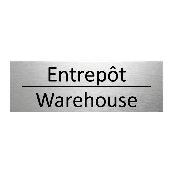 Entrepôt - Warehouse