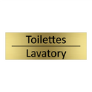 Toilettes - Lavatory