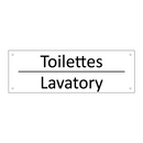 Toilettes - Lavatory