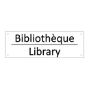 Bibliothèque - Library