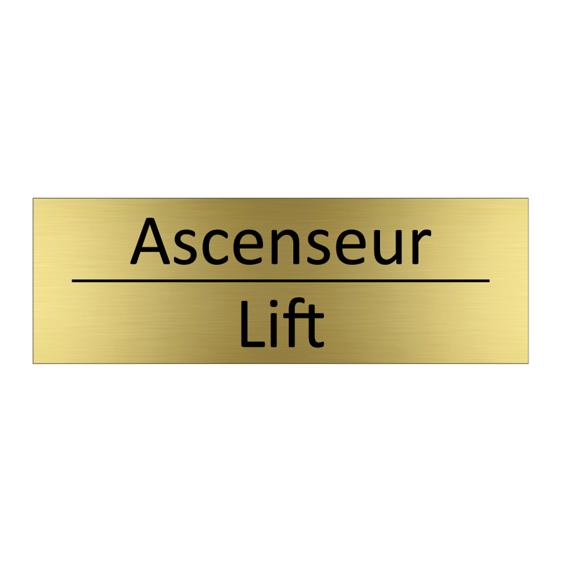 Ascenseur - Lift