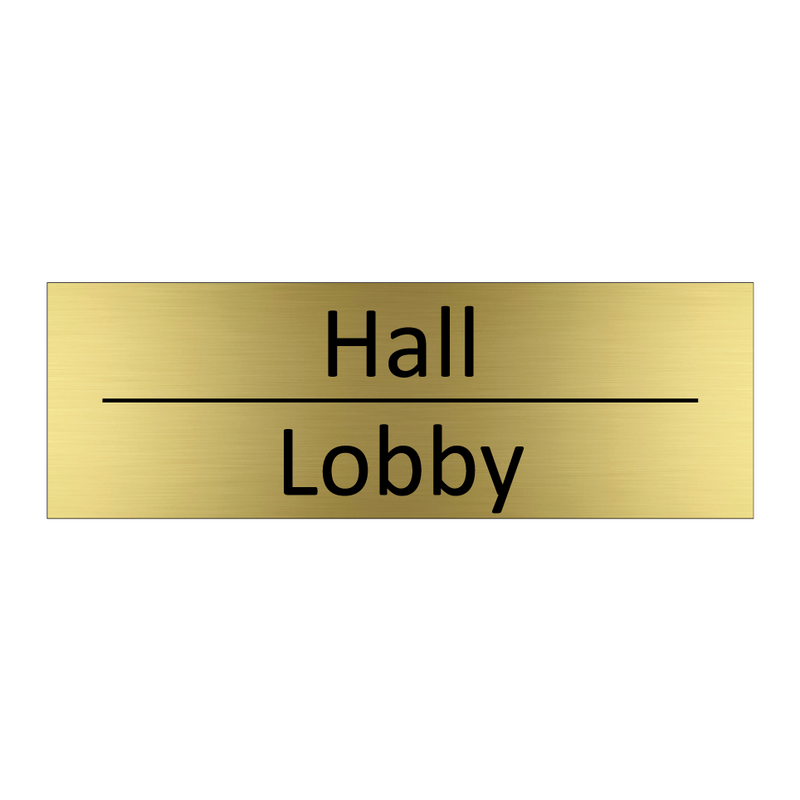 Hall - Lobby