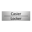 Casier - Locker