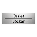 Casier - Locker