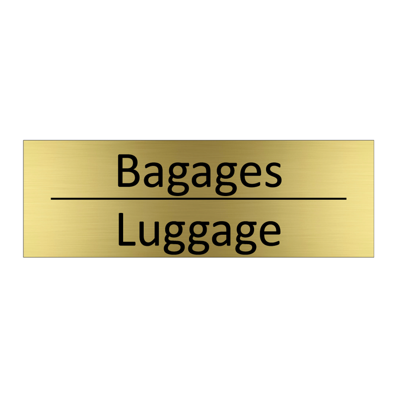 Bagages - Luggage