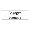Bagages - Luggage