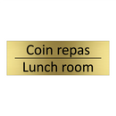 Coin repas - Lunch room