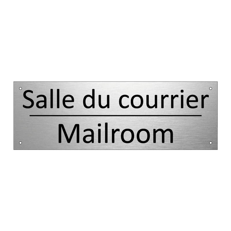 Salle du courrier - Mailroom