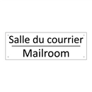 Salle du courrier - Mailroom