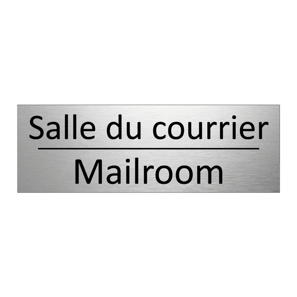 Salle du courrier - Mailroom