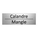 Calandre - Mangle