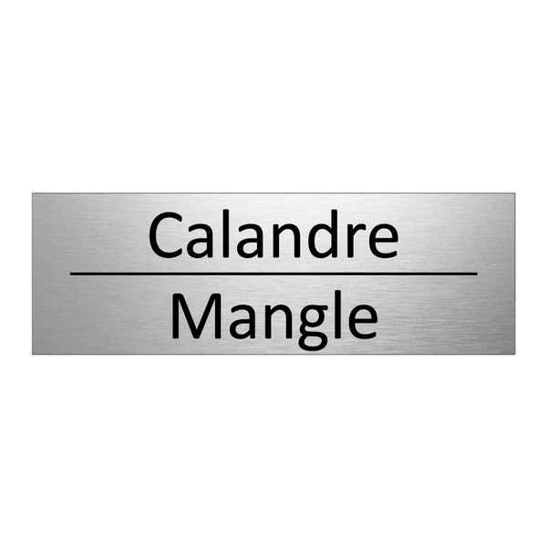 Calandre - Mangle