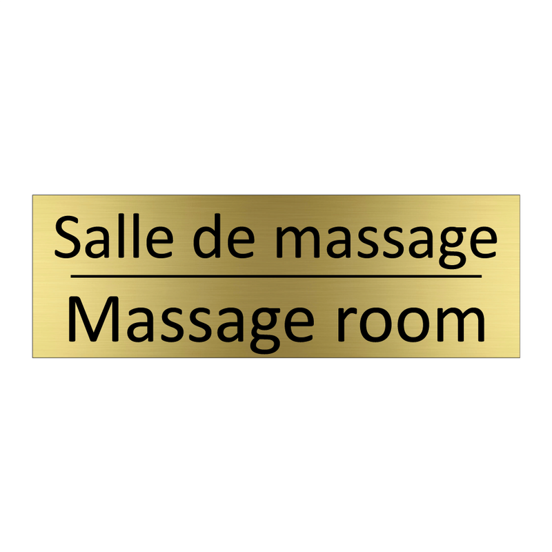 Salle de massage - Massage room