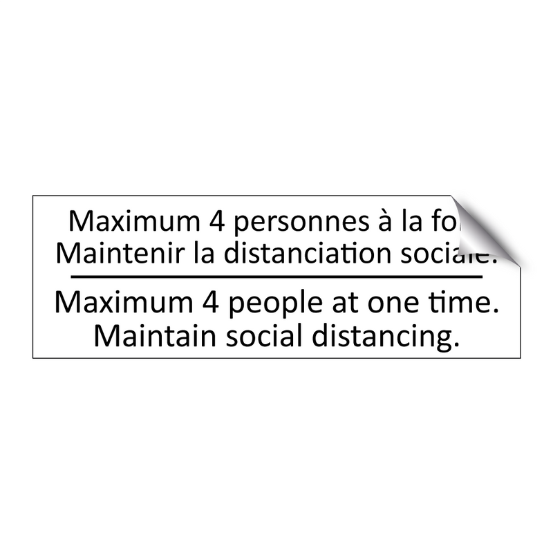 Maximum 4 personnes à la fois.  /.../ - Maximum 4 people at one time.  /.../