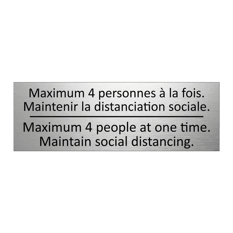 Maximum 4 personnes à la fois.  /.../ - Maximum 4 people at one time.  /.../