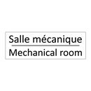 Salle mécanique - Mechanical room
